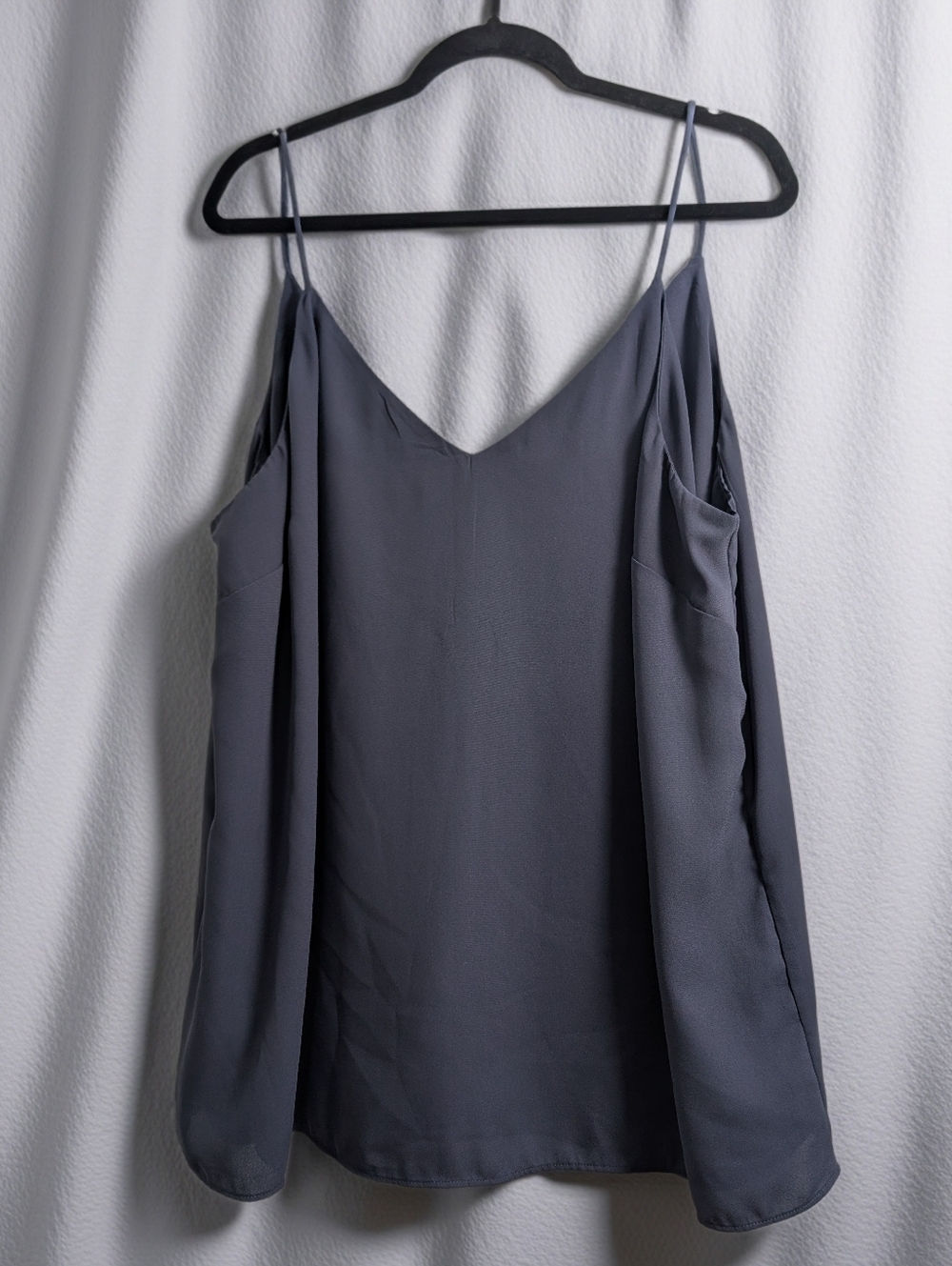 H&M Slate Blue Cold-Shoulder Cami